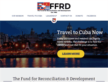 Tablet Screenshot of ffrd.org